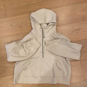 Lululemon scuba oversized half-zip hoodie